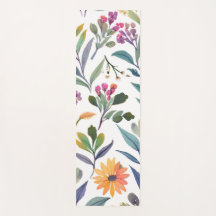 Fleurs sauvages colorées | Aquarelle florale magni