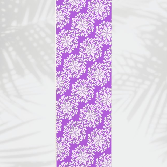 Tapis De Yoga Floral Mandala Purple (Créateur téléchargé)