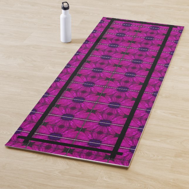 Tapis De Yoga flower (En situation)