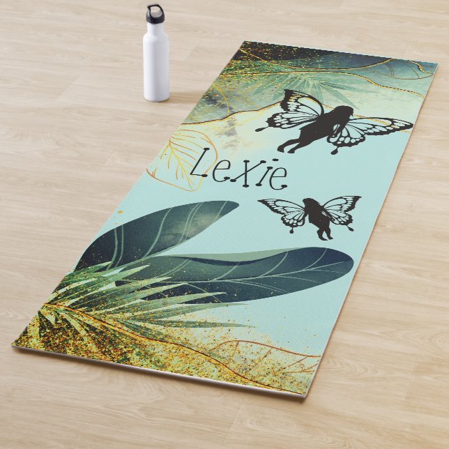 Tapis De Yoga Foliage (En situation)
