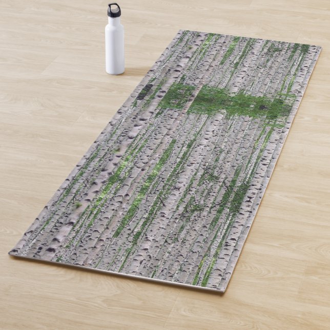 Tapis De Yoga Forêt de Birch Nature (En situation)