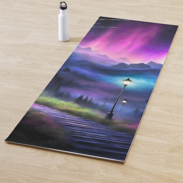 Tapis De Yoga Forêt enchantée (En situation)