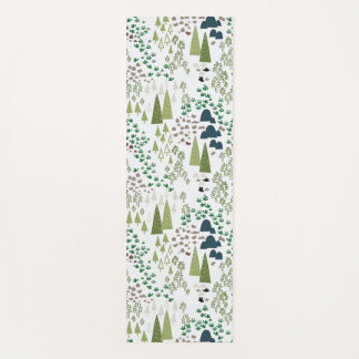 Tapis De Yoga Forêts scandinaves