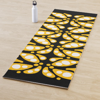 Tapis De Yoga Formes organiques flux abstrait