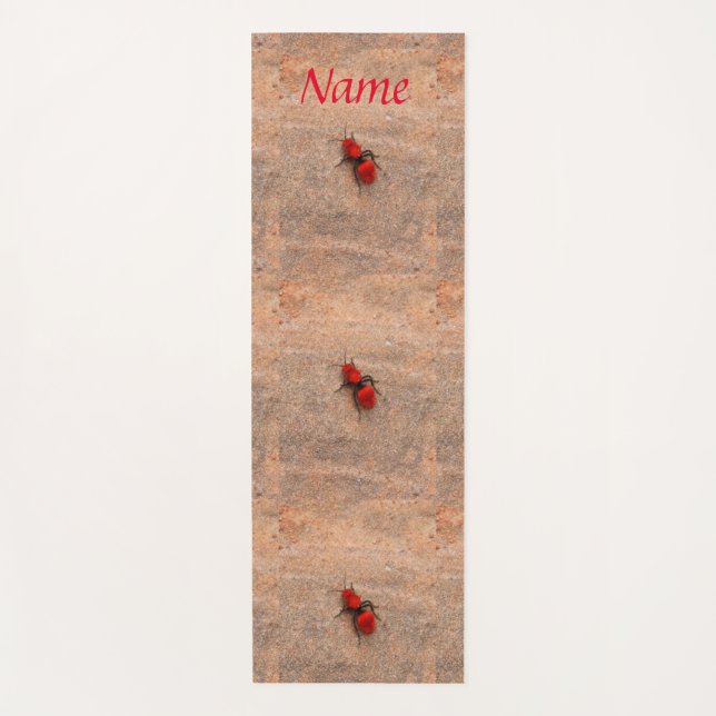 Tapis De Yoga Fourmis Rouges Tonnerre_Cove (Devant)