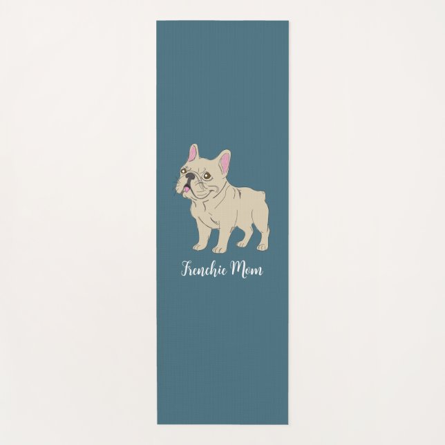 Tapis De Yoga Frenchie Mom (Devant)