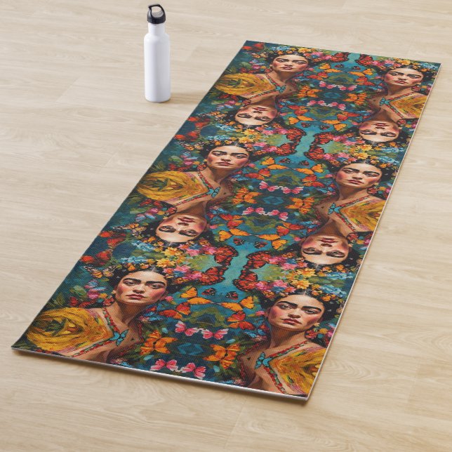 Tapis De Yoga Frida Kahlo Yoga Mat (En situation)