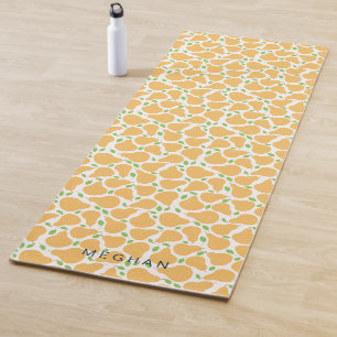 Tapis De Yoga Fruit ironique Monogramme Yoga Mat