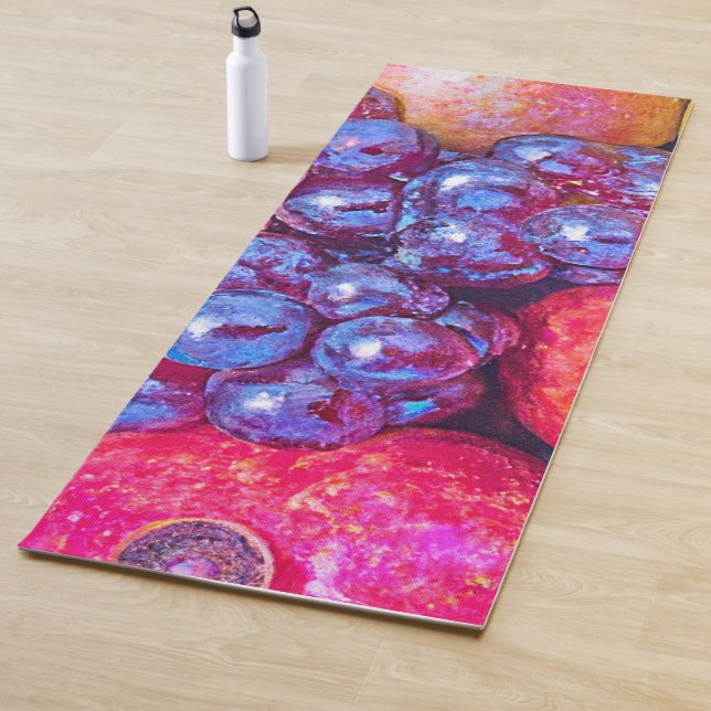 Tapis De Yoga Fruit Still Life Art (En situation)