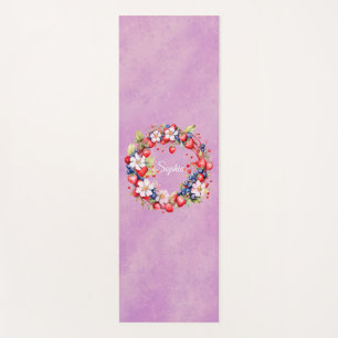 Tapis De Yoga Fruits de Yoga Personnalisés Conception Mat