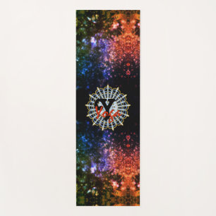 Tapis De Yoga Galaxie des étoiles Médation personnelle