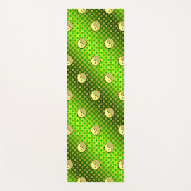 Tapis De Yoga Gemini et chèvre métallique (Devant)