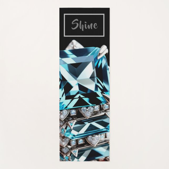 Tapis De Yoga Gemstones Topaz - Yoga Mat (Devant)