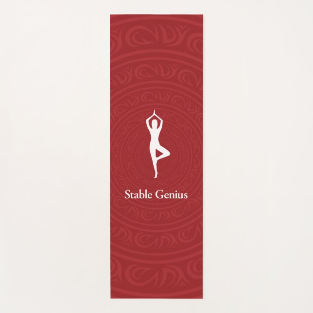 Tapis De Yoga "Génie stable" Yoga Mat (Devant)