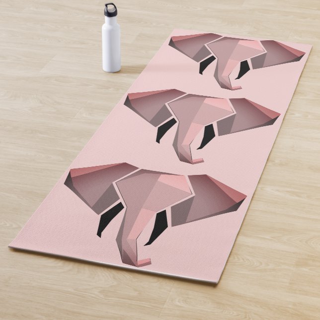 Tapis De Yoga Géométrie Tête d'éléphant (En situation)