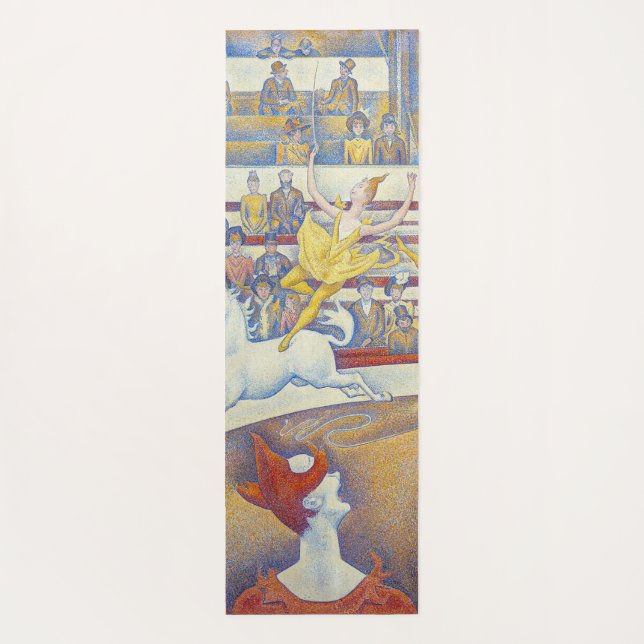 Tapis De Yoga Georges Seurat - Le Cirque (Dos)