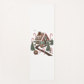 Tapis De Yoga Gingerbread Cookie Wonderland