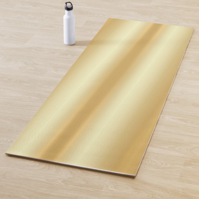 Tapis De Yoga Gold Look Fitness Modèle moderne tendance (En situation)