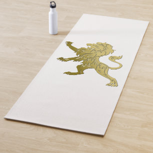 Tapis De Yoga Golden Royal Lion