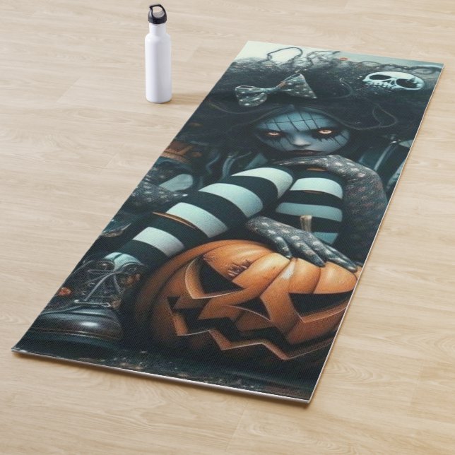 Tapis De Yoga Gothique pour le Yoga, Pilates & Fitness (En situation)