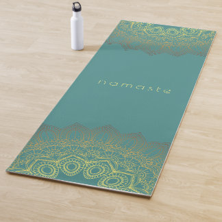 Tapis De Yoga Gradient Gold Mandala TOUTE COULEUR Namaste