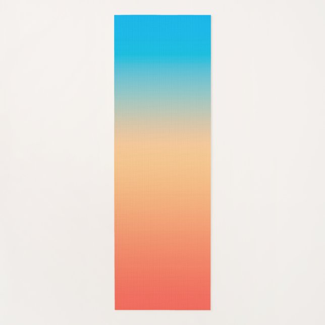 Tapis De Yoga Gradient ombre (Devant)