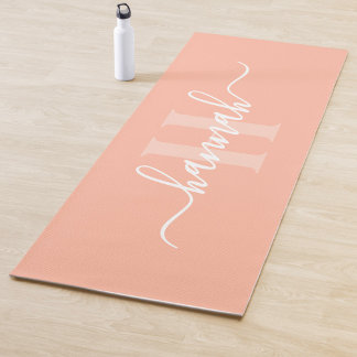 Tapis De Yoga Grand monogramme féminin script