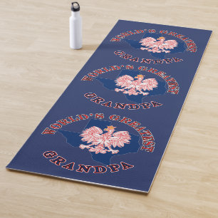Tapis De Yoga Grand-père du monde