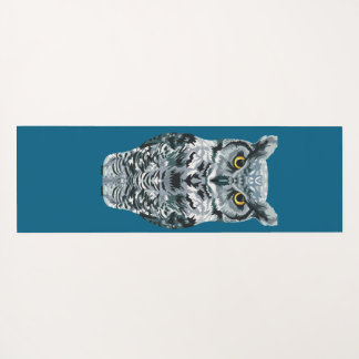 Tapis De Yoga Great Horned Owl