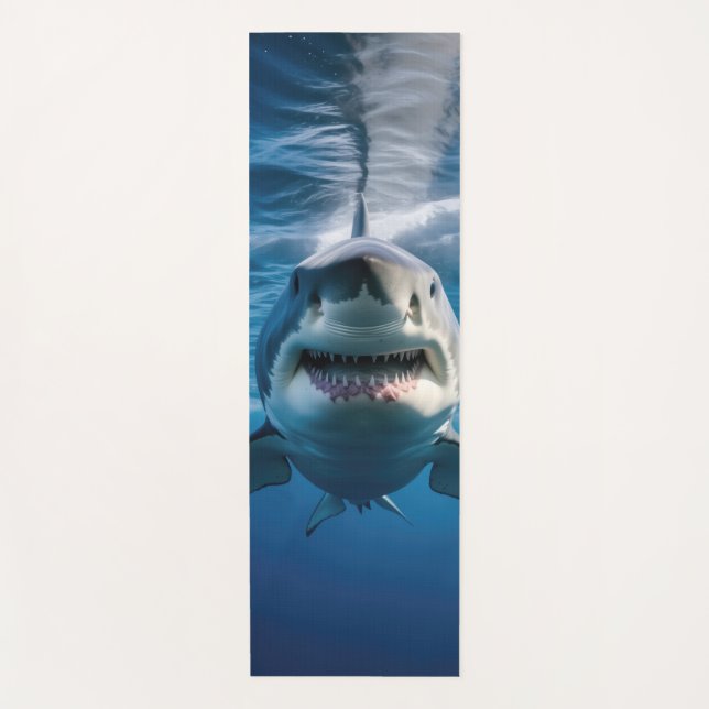 Tapis De Yoga Great White Shark (Devant)