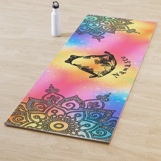 Tapis de yoga grenouille (En situation)