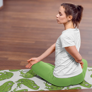Tapis De Yoga Grenouille verte