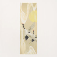 Grue à couronne rouge à la chinoise