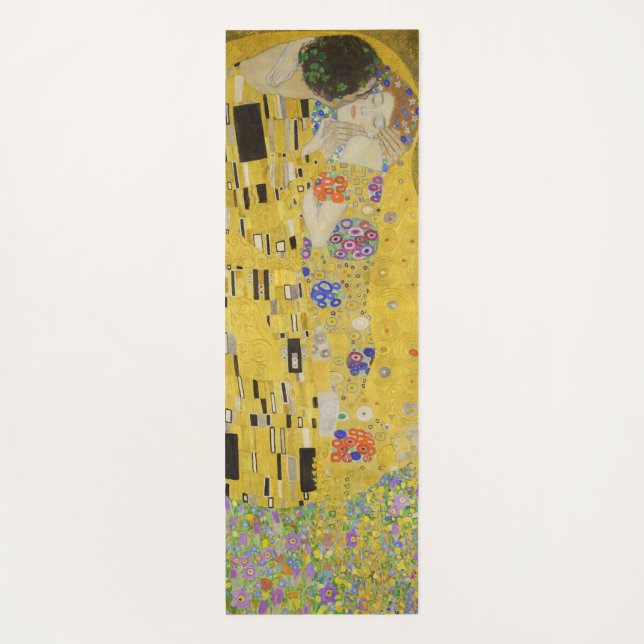 Tapis De Yoga Gustav Klimt - Le baiser (Dos)
