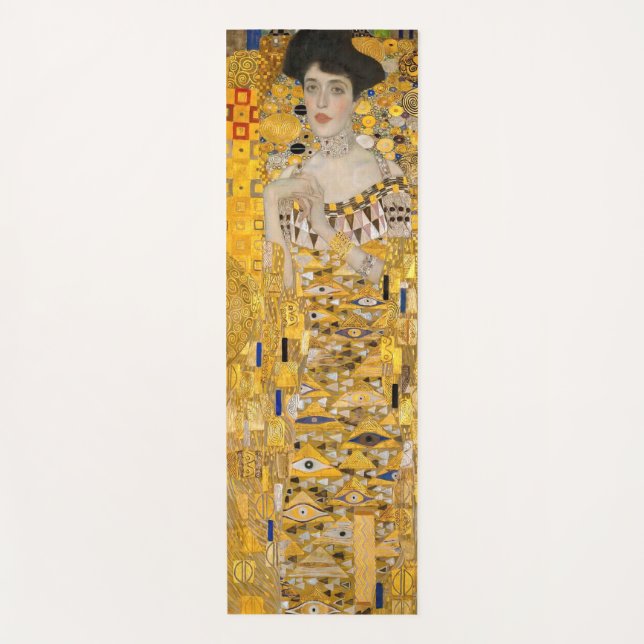 Tapis De Yoga Gustav Klimt - Portrait d'Adele Bloch-Bauer I (Devant)