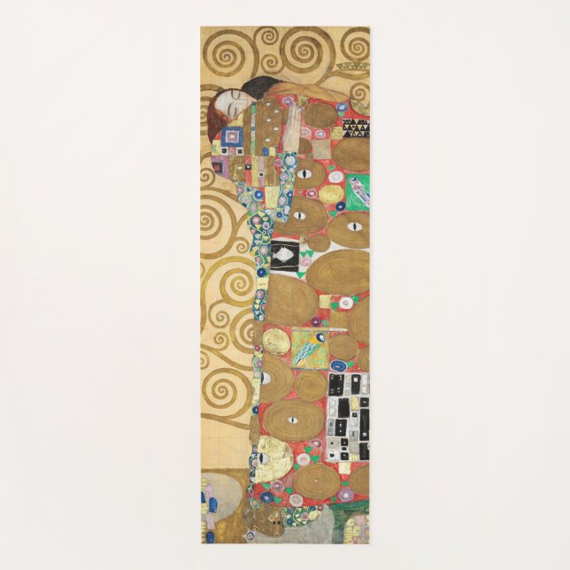 Tapis De Yoga Gustav Klimt - Réalisation, Stoclet Frieze (Devant)