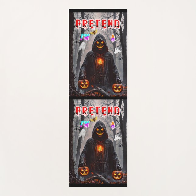 Tapis De Yoga Halloween (Devant)