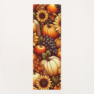 Tapis De Yoga Halloween/automne/pomme de terre/potiron