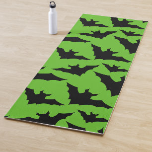 Tapis De Yoga Halloween chauves-chauves-souris cool éffrayant mo