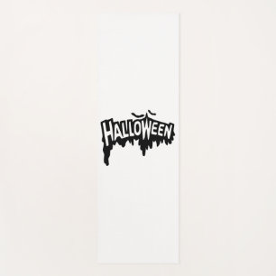 Tapis De Yoga Halloween noir