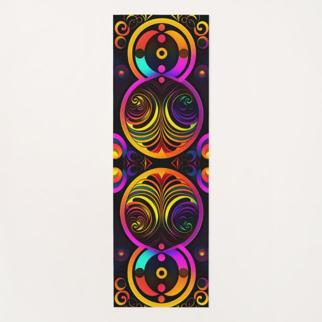Tapis De Yoga Harmonie Céleste (Devant)