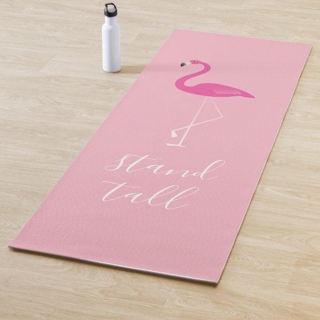 Tapis De Yoga Haut Flamant rose Yoga Mat (En situation)