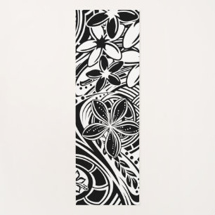 Tapis De Yoga Hawaï - Samoan - Conception tribale polynésienne
