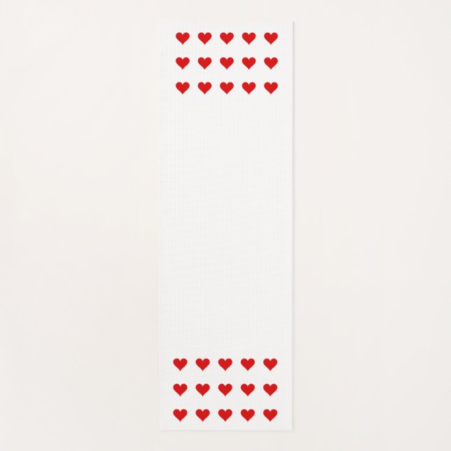 Tapis de yoga Hearts  (Devant)