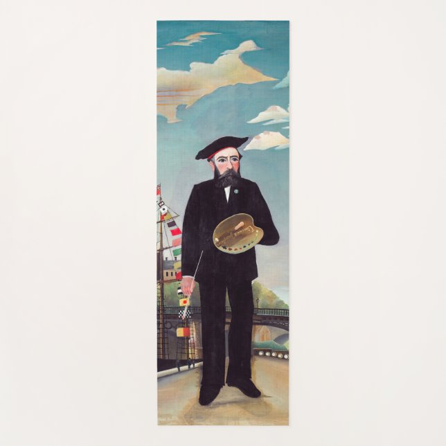 Tapis De Yoga Henri Rousseau - Mon portrait-Paysage (Devant)
