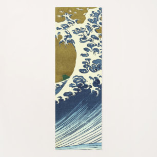 Tapis De Yoga Hokusai Big Wave Japon Art japonais