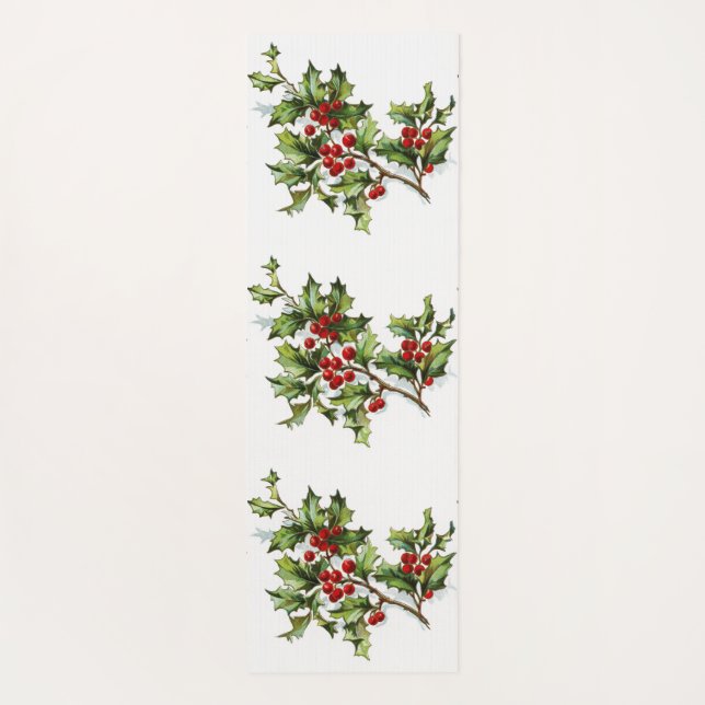 Tapis De Yoga HollyBerries 002 (Dos)
