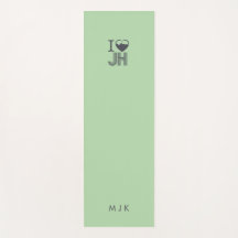 Tapis de yoga I Heart Jackson Hole