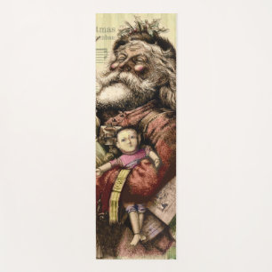 Tapis De Yoga Illustration classique de Thomas Nast du Père Noël