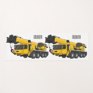 Tapis De Yoga Illustration de camion de grue